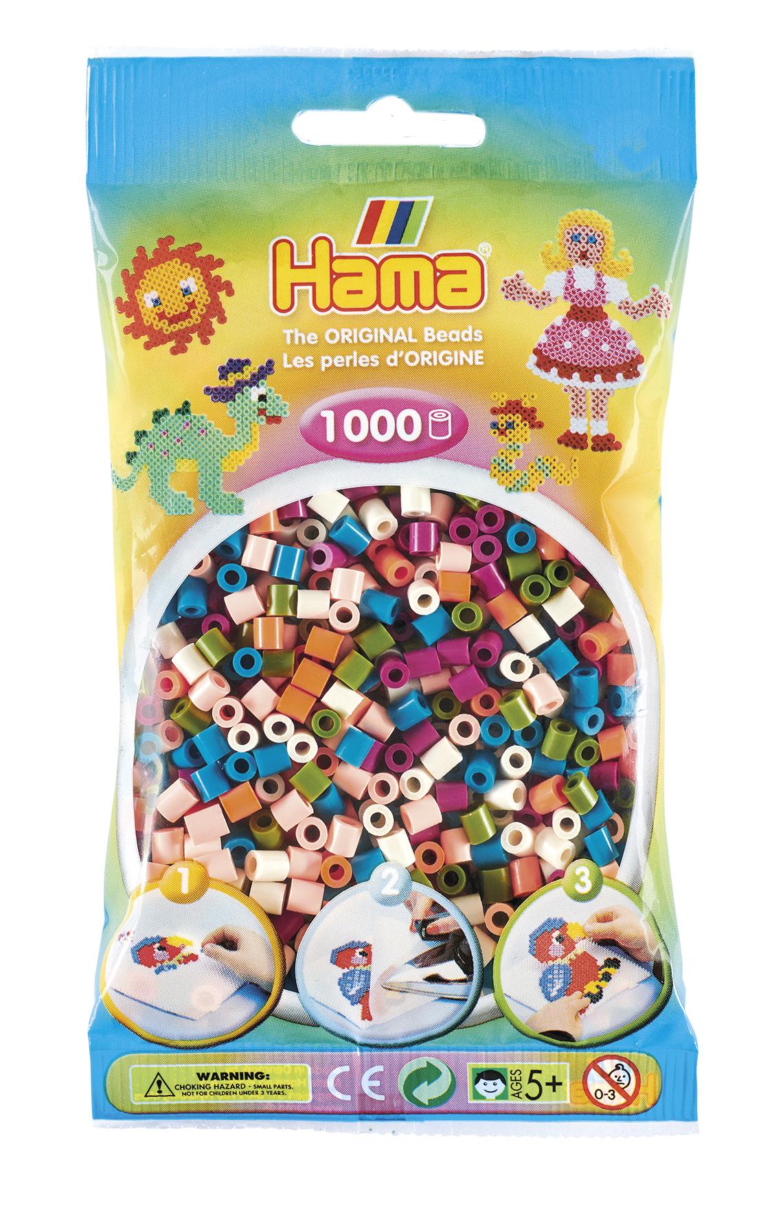 Hama Bead Products :: Hama Beads Midi PK 1000 Colour Mix