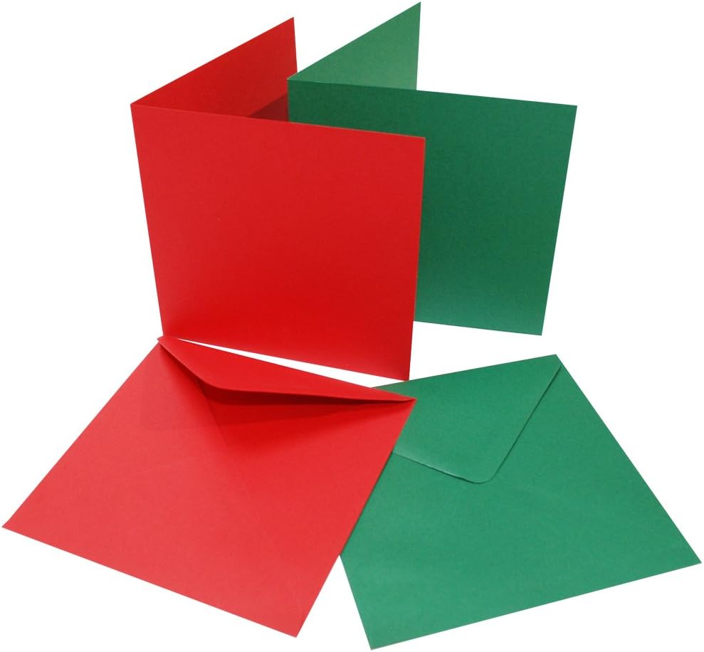 Card and Envelopes Packs 6x6 Back Cards and Envelopes Pack of 40